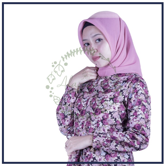 Alantasik - SEGI EMPAT CORNSKIN ORIGINAL / SQUARE PREMIUM POLOS  / JILBAB SEGIEMPAT R.29