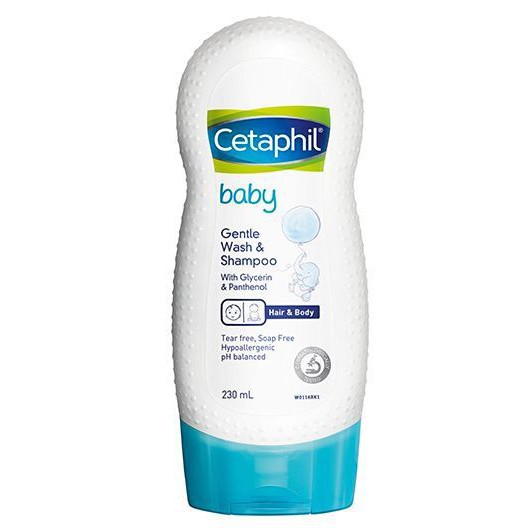 Cetaphil Gentle Wash And Shampoo 230ml