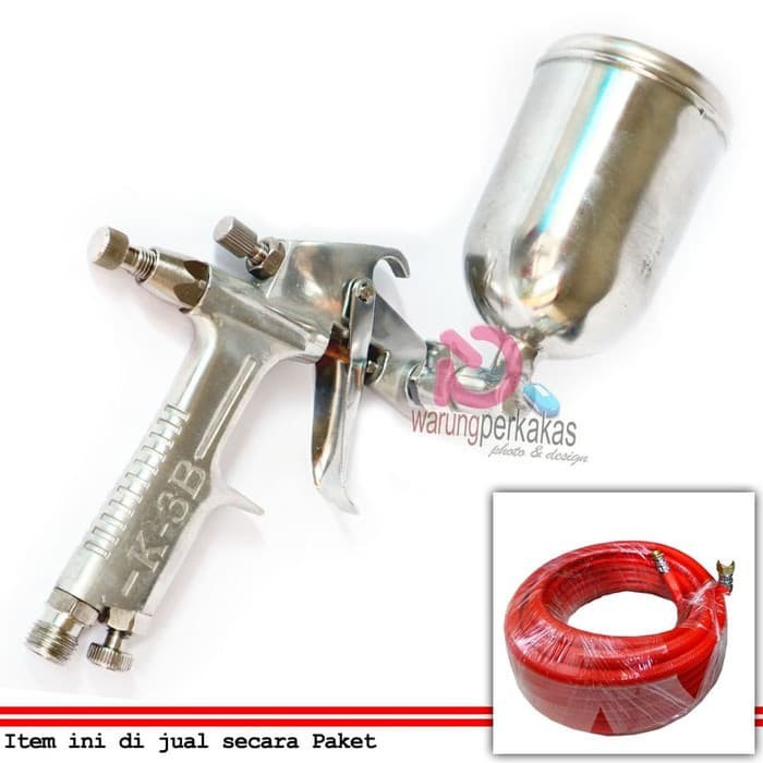 [PROMO EKSKLUSIF] [Sba] Paket 2In1 Iwa Sagola Spray Gun K3B Plus Sumura Selang TERBATAS
