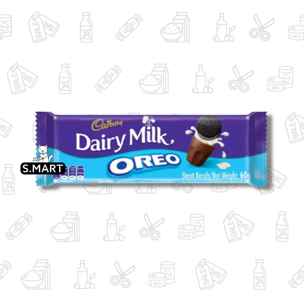 

CADBURY DAIRY MILK OREO 60 GR