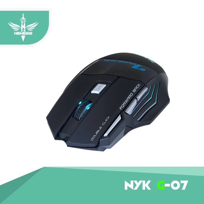 Mouse gaming nyk wired usb 2400dpi scorpion G07 - Mice Usb kabel double click G-07