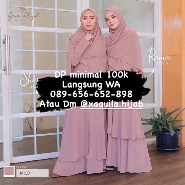 Open PO Rania & Shava set by Gerai Aliyah