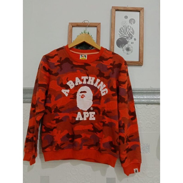 CREWNECK BAPE CAMO SECOND