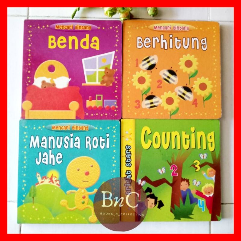 Board book anak preloved harga satuan