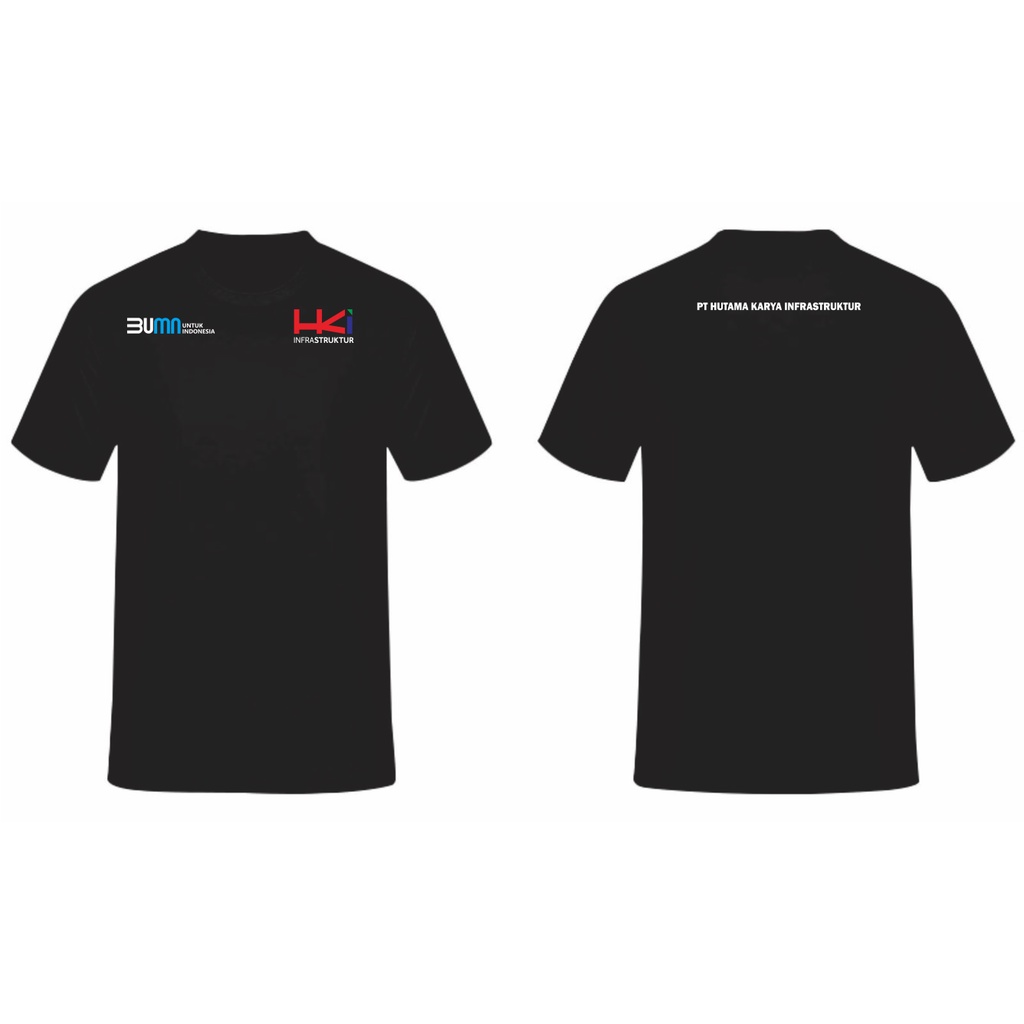 T-SHIRT KAOS PT HUTAMA KARYA INFRASTRUKTUR