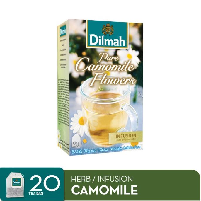 

Dilmah Pure Camomile Flowers Tea - Teh Celup Infusion New