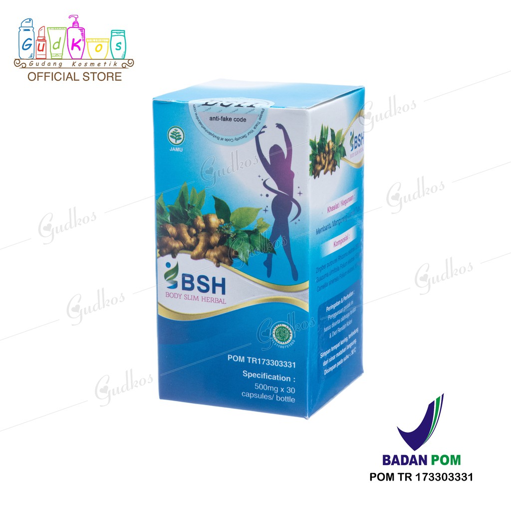 Body Slim Herbal-BSH new Packing ORIGINAL