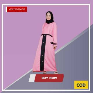  BAJU  GAMIS  WANITA  LEBARAN SYARI DRESS FASHION MUSLIM 