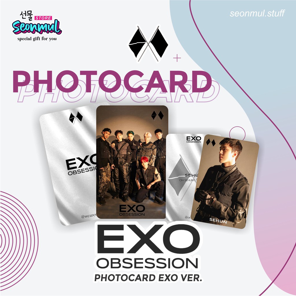 PHOTOCARD PC EXO OBSESSION