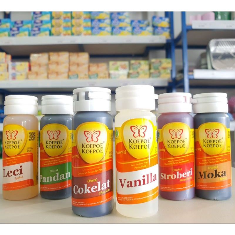 

25ml Koepoe Pasta Kue/Essense Kue/Penyedap Kue dan Minuman/Koepoe Pasta Makanan Minuman/Pasta Minuman