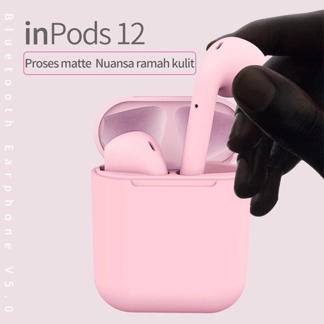 HEADSET BLUETOOTH INPOD i12 MACARON / headset macaron i12