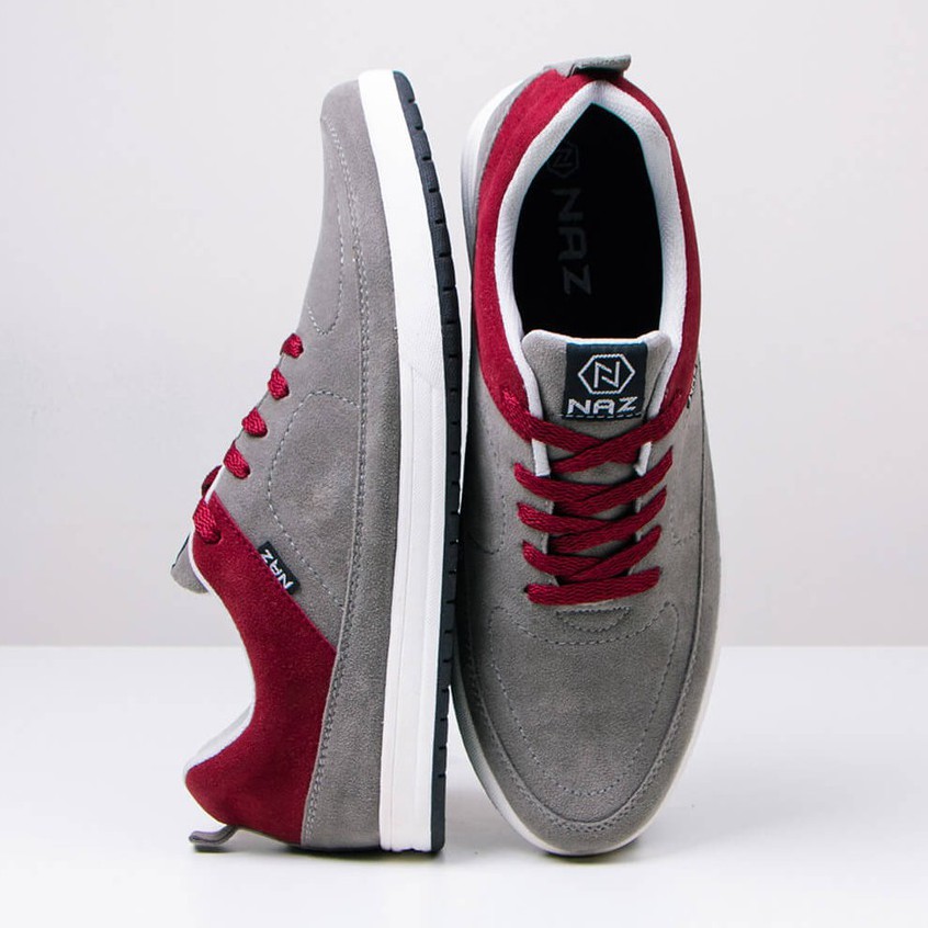 BURKE BYRTEL |ManNeedMe x NAZ| Sepatu Sneakers Pria Casual Suede ORIGINAL