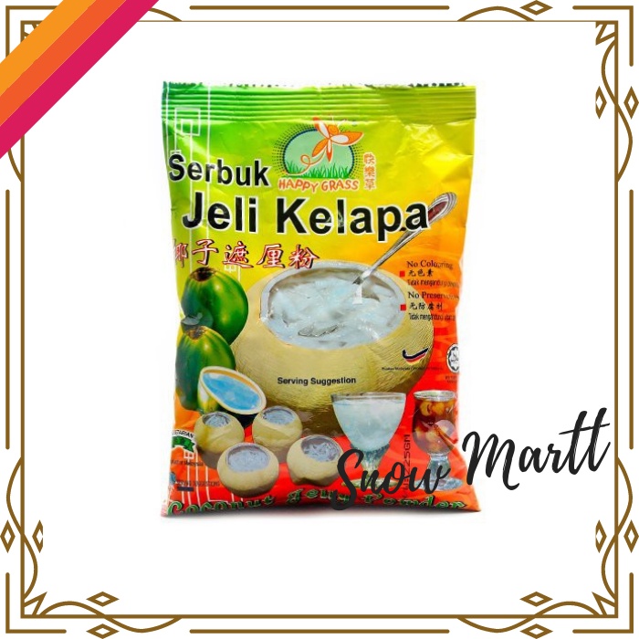 

Happy Grass Serbuk Jeli Kelapa / Jelly Kelapa / Coconut Jelly Powder