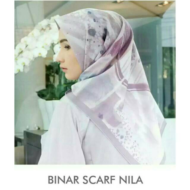 Binar Scarf Vanilla