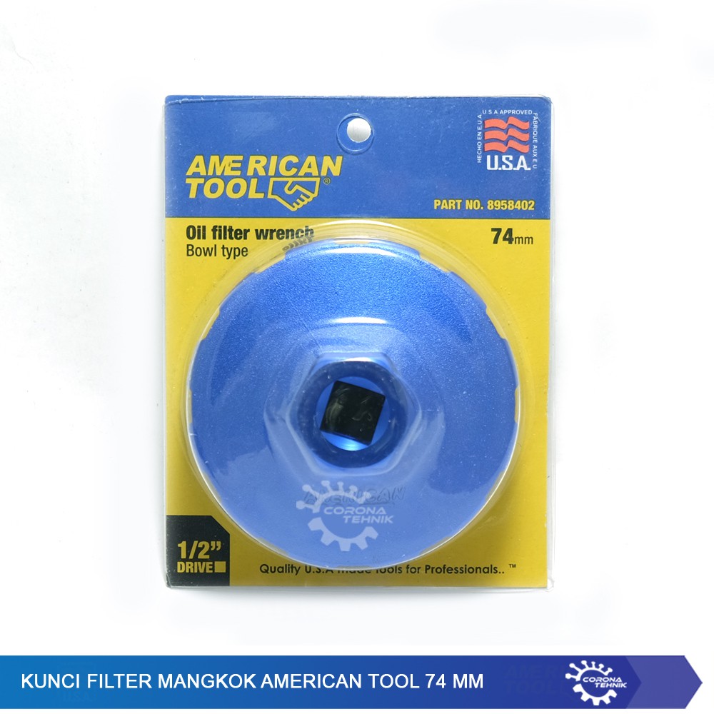 Kunci Filter Mangkok American Tool 74 mm