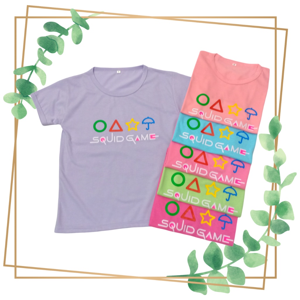 P006 KAOS ANAK MOTIF GAME USIA 3-10 TAHUN ATASAN ANAK UNISEX BAJU ANAK PEREMPUAN LAKI-LAKI BAJU ANAK