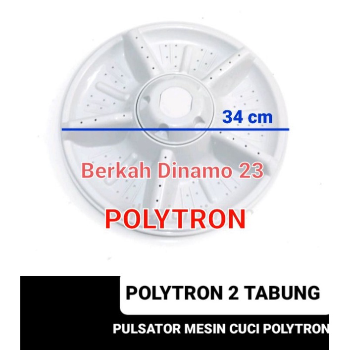 PULSATOR MESIN CUCI POLYTRON 2 TABUNG MANUAL