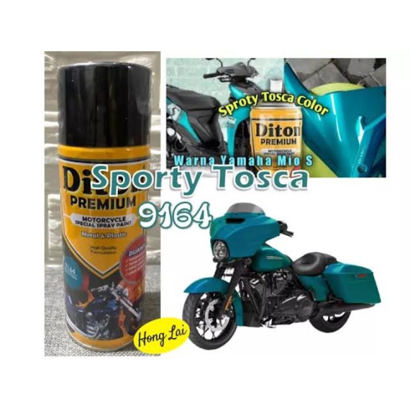Pylok Diton Premium Tosca Green 9164 Cat Hijau Semu Biru 400cc