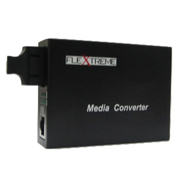 Flextreme FL-8110GMA-11-5-AS Media Converter Dual Core Multimode 550 Meter