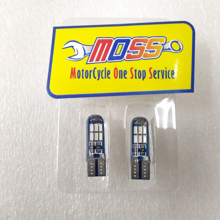 T10 15 TITIK LUMINOS LAMPU SENJA SEIN T10 LUMINOS 3014 MERAH