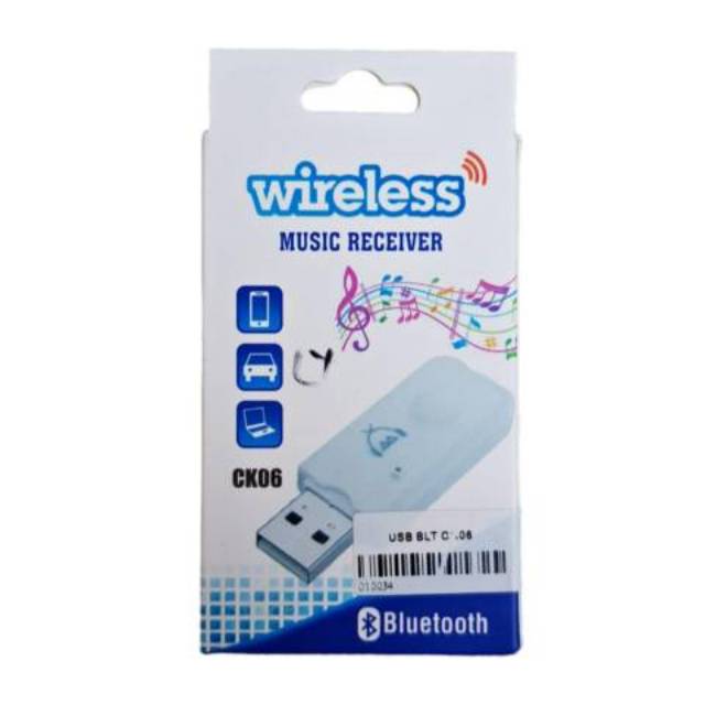 USB BLUETOOTH tanpa kabel new versi dengan MIC / audio mobil / audio rumah CK-06