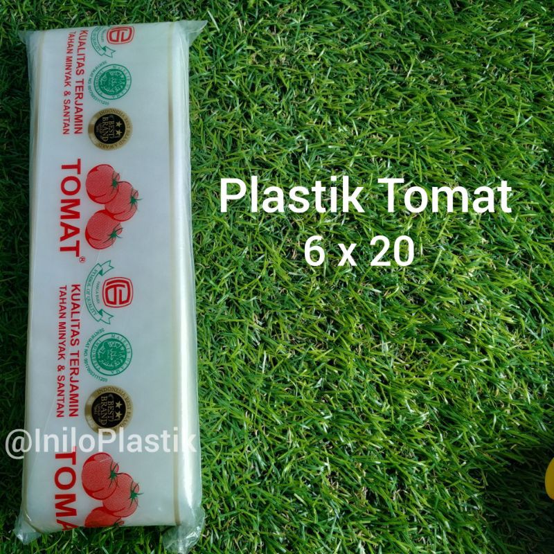 Plastik Tomat 6 x 20 Cm / Kantong Plastik Es Mambo / PE Tomat 6x20cm