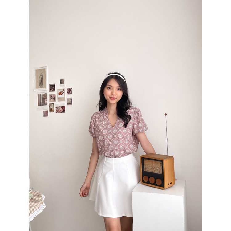 Kadaka T-0473 Puffy Blouse Embroidery Pattern