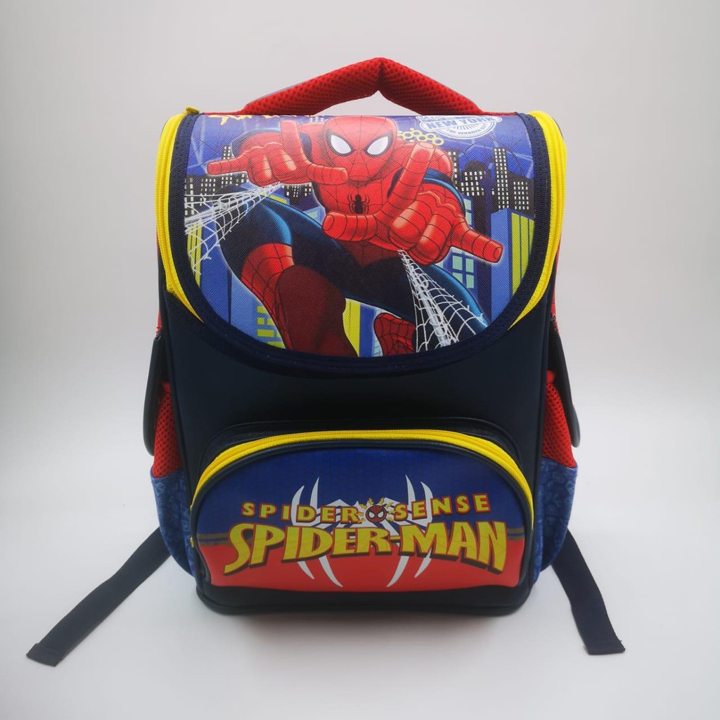 PA TAS RANSEL SEKOLAH ANAK TK SD IMPORT KARAKTER LOL BATMAN IRONMAN FROZEN SPIDERMAN BAHAN FIBER 9065 BE / TA014