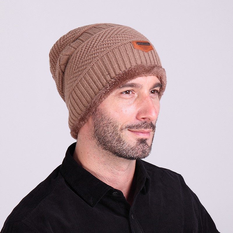 Kupluk Wool Winter Beanie Hat - Blue