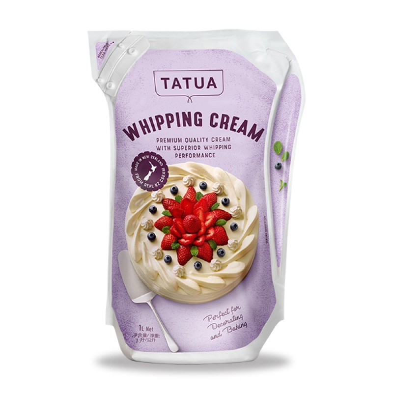 Tatua Whipping Cream 1 L / Whipping Tatua / Cream