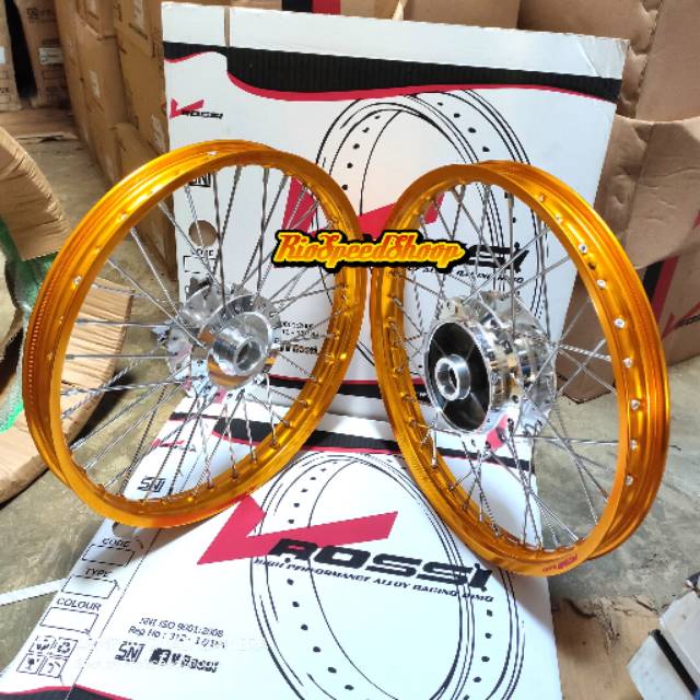 Velg JariJari Jupiter Mx King JariJari Chrome Velg Gold