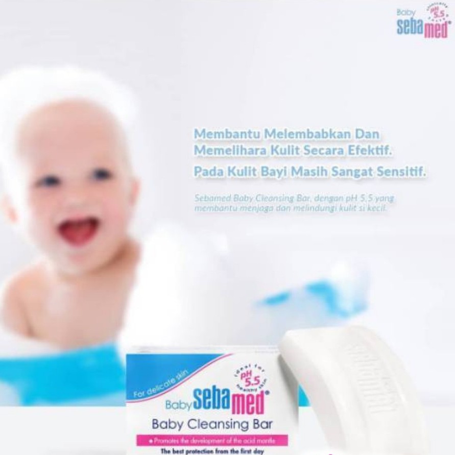 ★ BB ★ SEBAMED Baby Cleansing Bar | Sabun Batang Baby