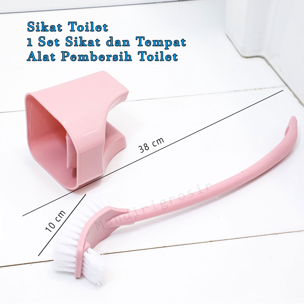 1 Set Sikat dan Tempat *Sikat Toilet *Alat Pembersih Toilet