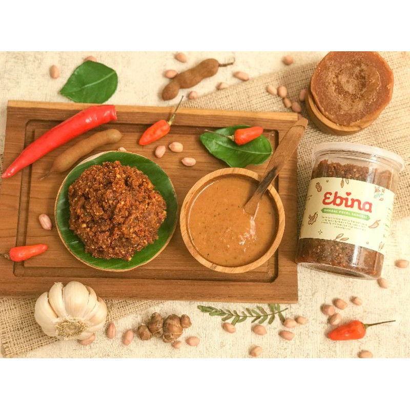 

Bumbu Pecel / Sambal Pecel Sangrai Ebina (Tidak Pedas 600gr)