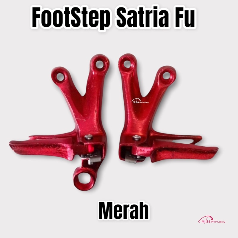 Foot Step Belakang Satria Fu 150 Variasi Warna Merah Gold Crome Hitam Biru KING DIAMOND89