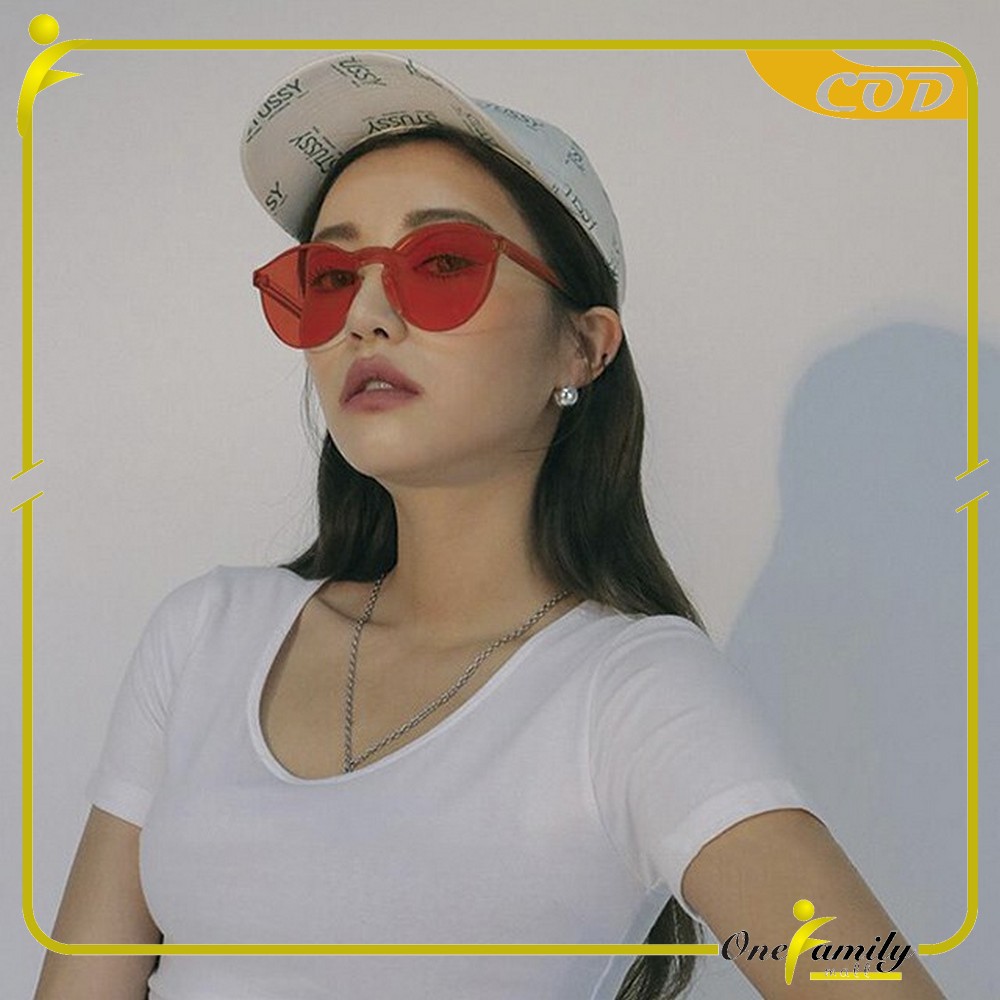 ONE-C93-95 Kacamata Fashion Wanita Kekinian  / Kacamata Transparan Murah / Kaca mata Bulat Boboho