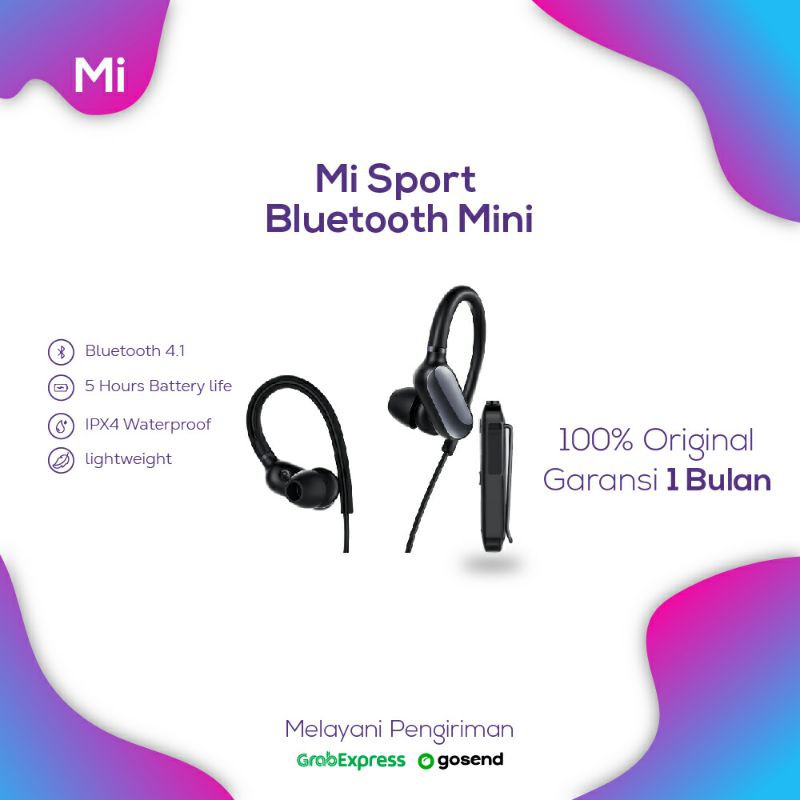 Xiaomi Mi Sport Bluetooth Headset Mini Version 2 Earphone