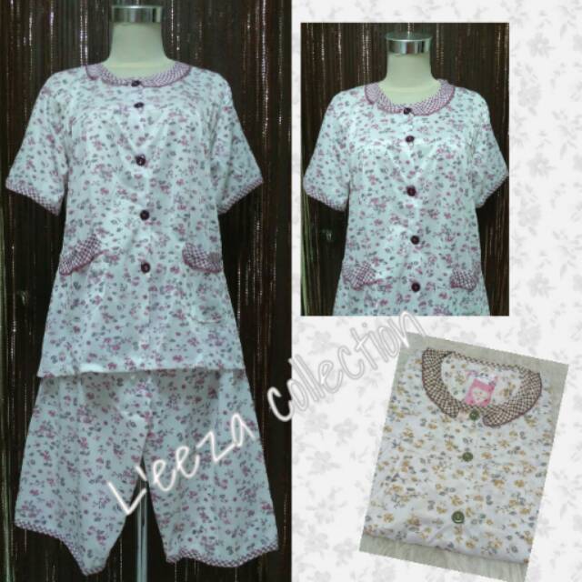 Piyama ¾ Shabby Chic (baju tidur)