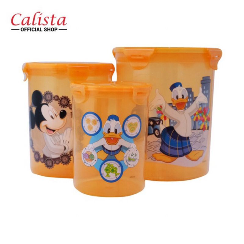 Calista Odate Clip Toples/Toples plastik / tempat penyimpanan makanan klip klik click kedap udara