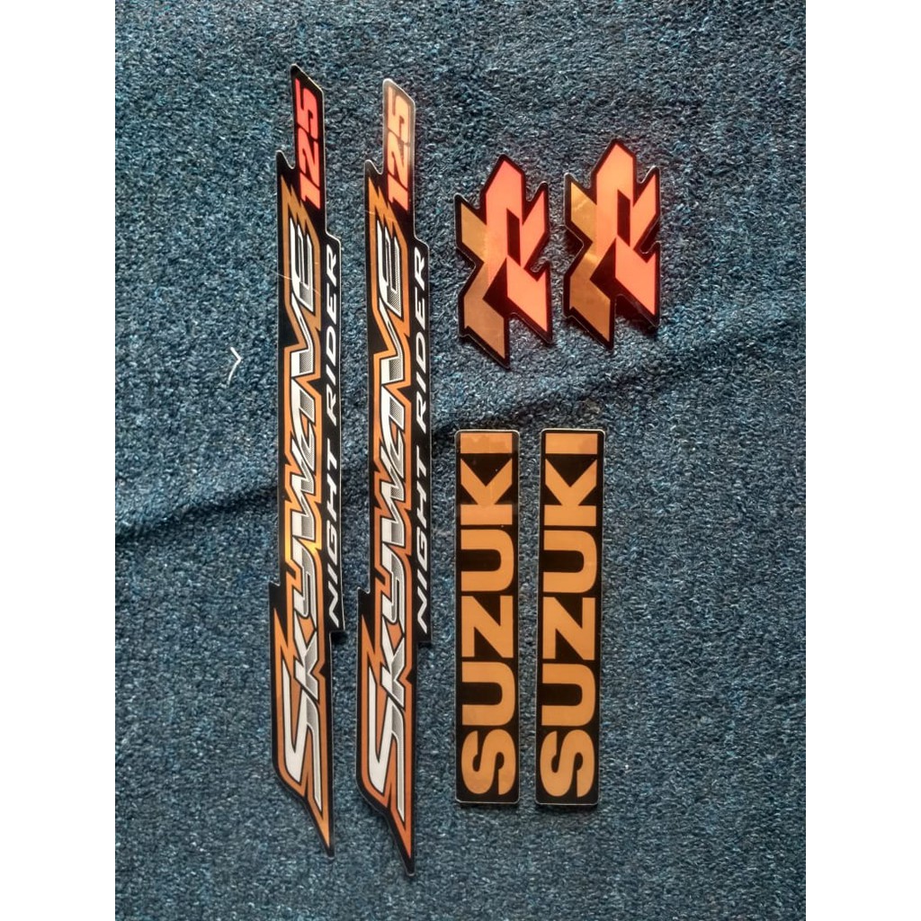 stiker striping suzuki skywave 125 NR