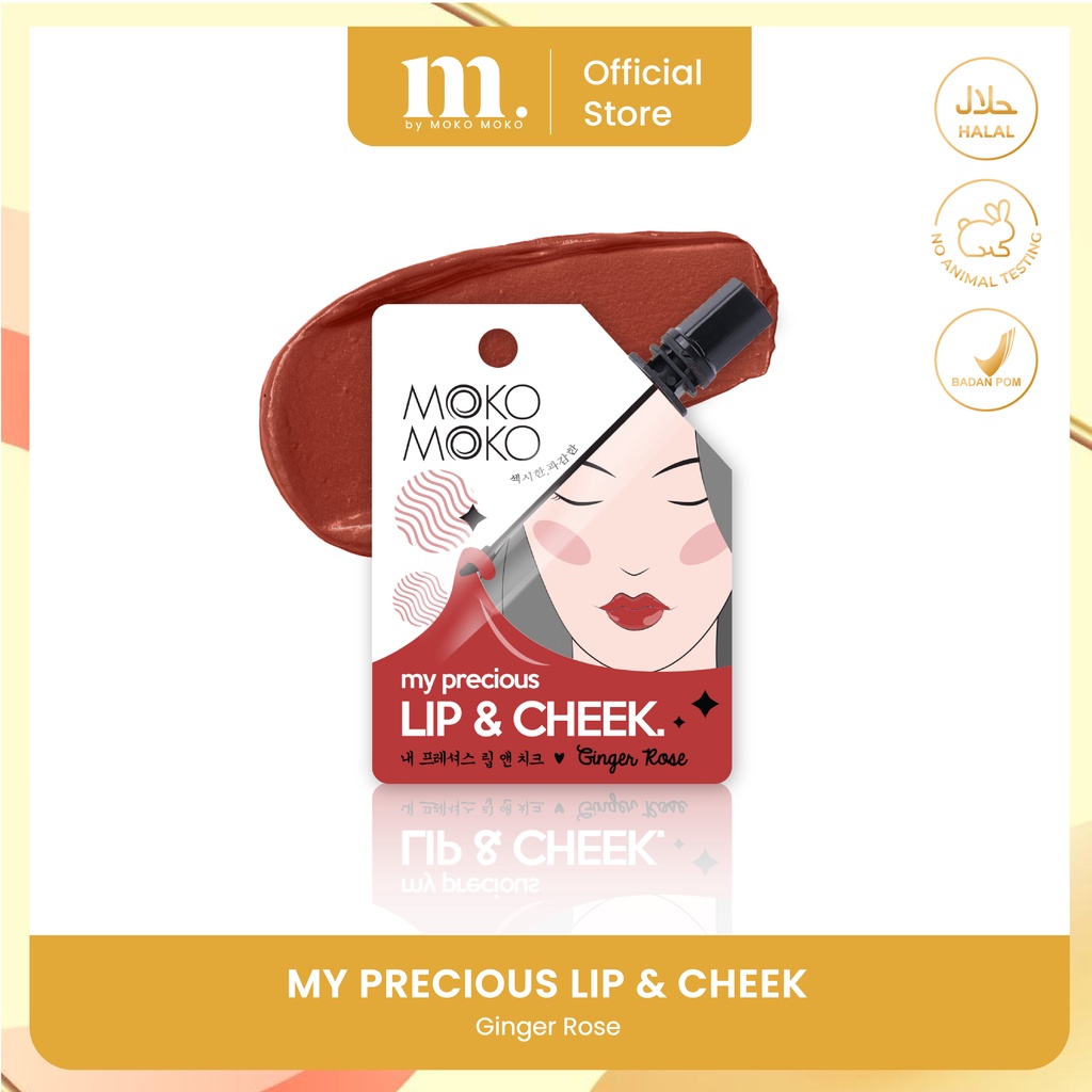 Moko Moko My Precious Lip &amp; Cheek - Ginger Rose