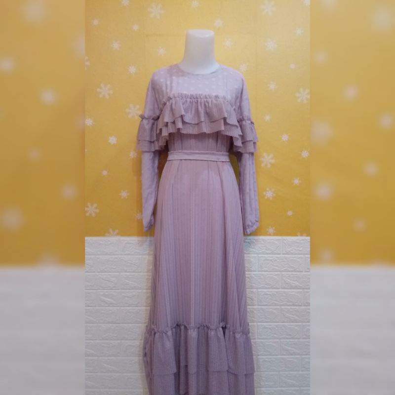 GAMIS TILE PESTA ABU TAUPE MEIJIWANG