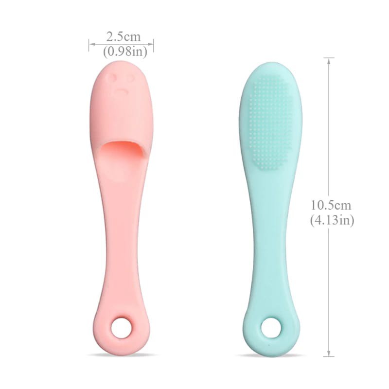 [BISA COD]  Sikat  Komedo Pembersi Komedo Black Head Stick Jari| Sikat Pembersih Komedo Silikon| Finger Brush Stick Removal