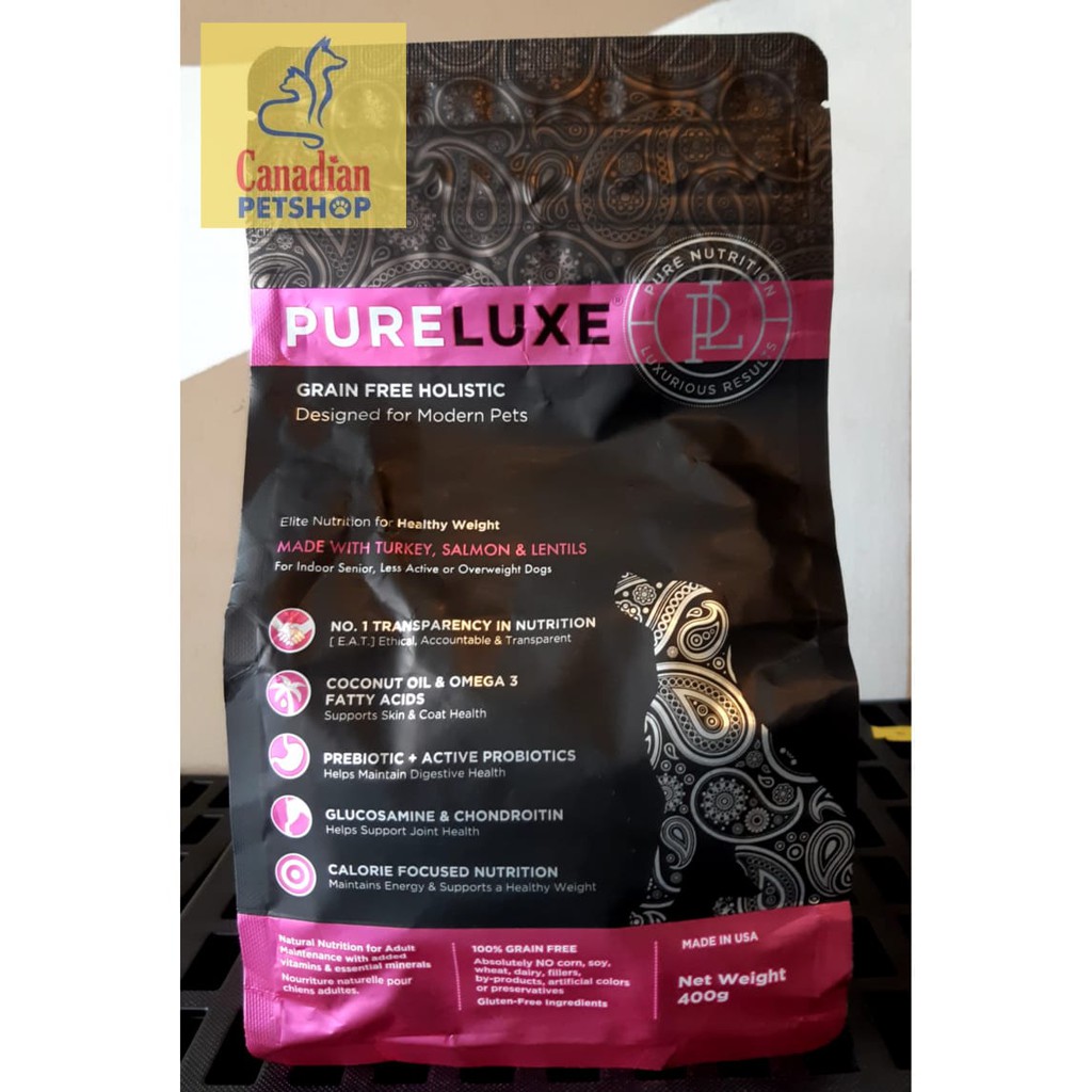 Pureluxe Healthy Weight Dog Food 400 gr