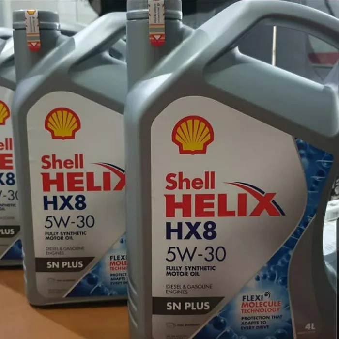 SHELL HELIX HX8 5W30 SN PLUS FULLY SYNTHETIC ORIGINAL 100% (4L)
