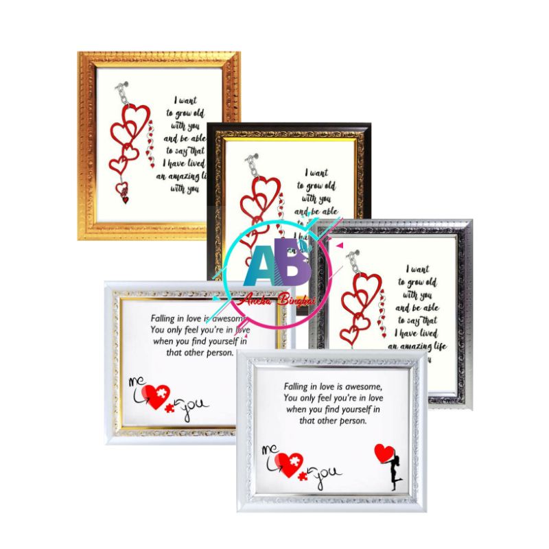 Pigura A4 Frame A4 Ukir Klasik Mewah Murah Untuk Foto ukuran A4 21x30 cm