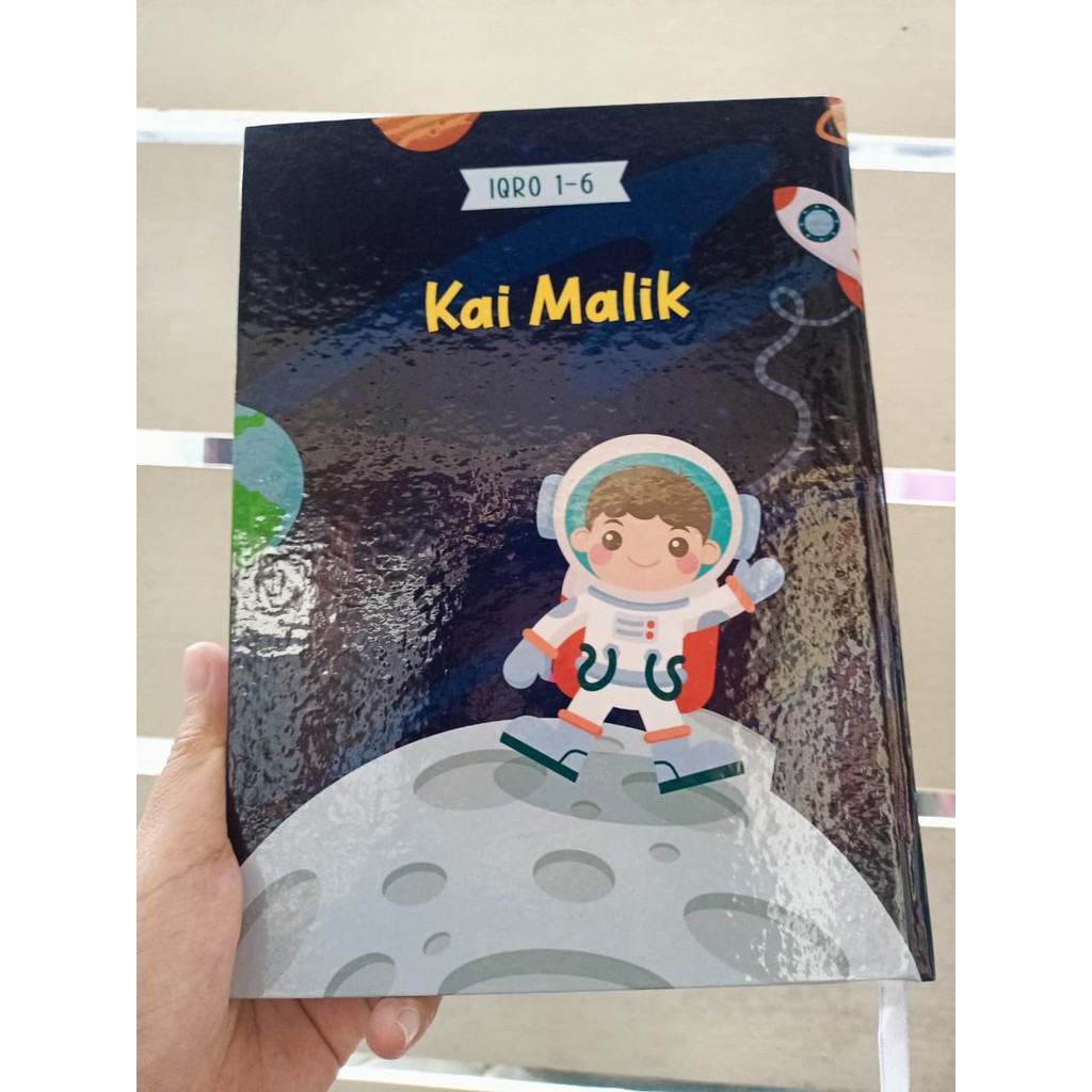 Buku Iqro dan Juz Amma Anak Custom Hardcover A5 (Pre Order)