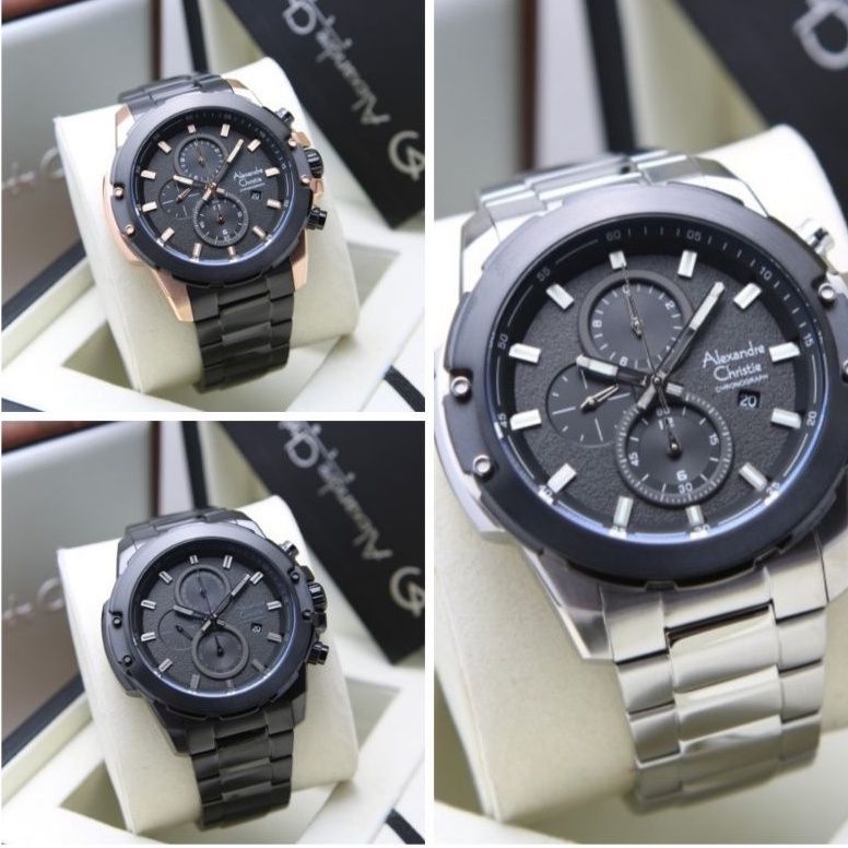 JAM TANGAN PRIA ALEXANDRE CHRISTIE AC6583/AC 6583 ORIGINAL
