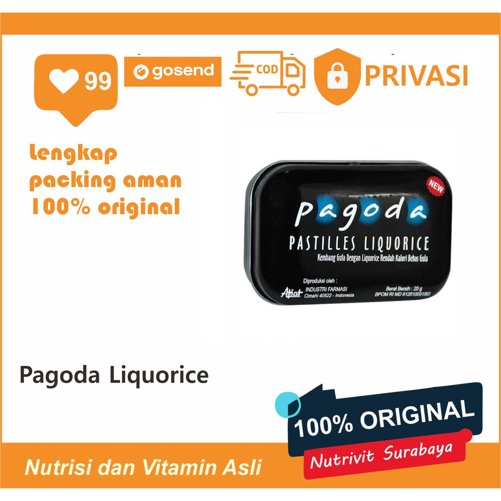 PAGODA LIQUORICE PENGGANTI ROKOK