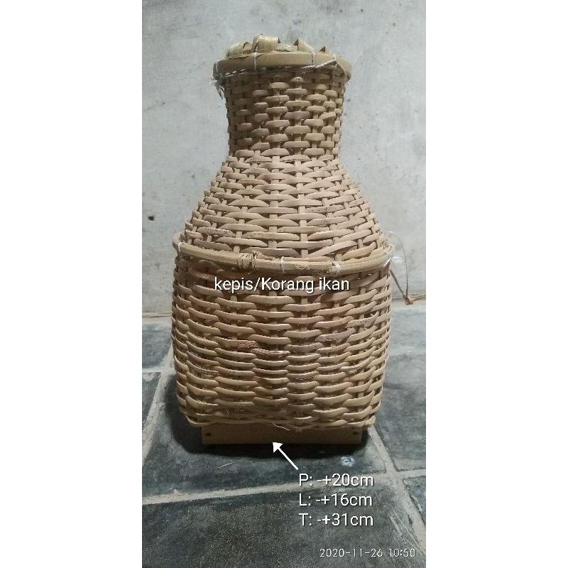 kepis/korang/tempat ikan